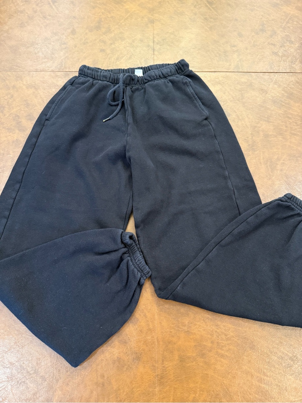 Old Navy Kids Black Fleece Sweatpants - Comfortable Everyday Bottoms XS